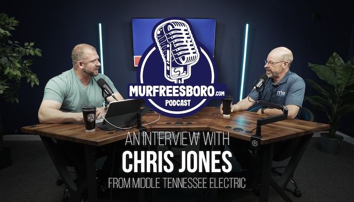 Murfreesboro.com Podcast with Chris Jones from Middle Tennessee Electric