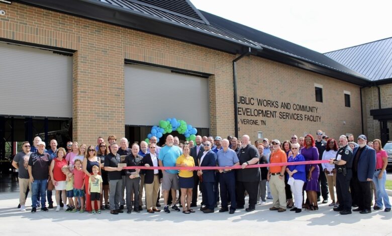 City of La Vergne Public Works and Community Development Services Facility RIbbon Cutting