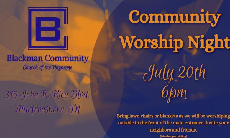 Community Worship Night