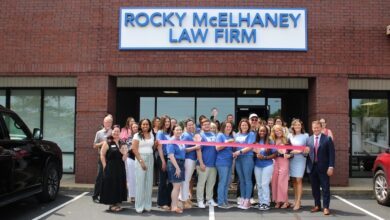 Rocky McElhaney Law Firm Ribbon Cutting
