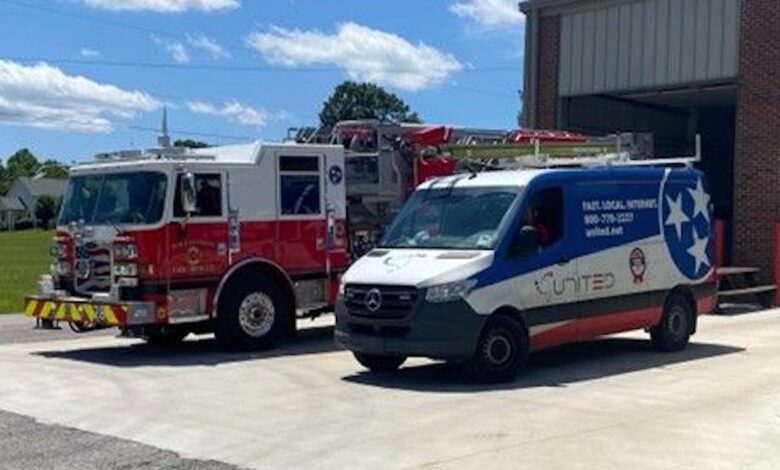 United Communications Upgrades Peytonsville Fire Station