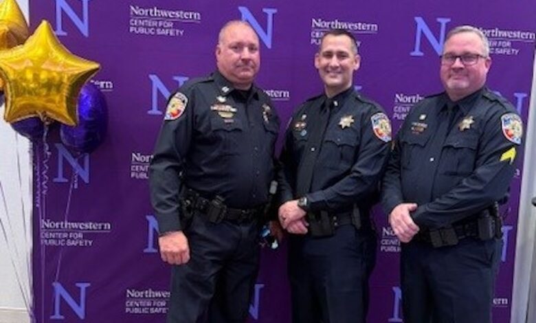 2 sheriffs supervisors graduate from Northwestern University School of Police Staff and Command