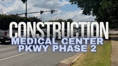 Medical Center Parkway widening project Phase II