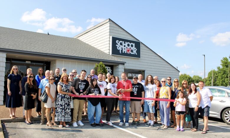 Ribbon Cutting for School of Rock Murfreesboro