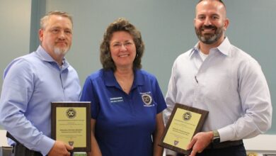 Exchange Club of Rutherford County honors two detectives as Sheriff's Law Enforcement Officers of the Year
