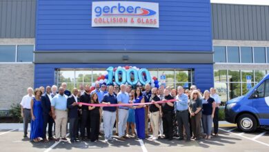 Gerber Collision & Glass Ribbon Cutting