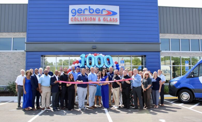 Gerber Collision & Glass Ribbon Cutting