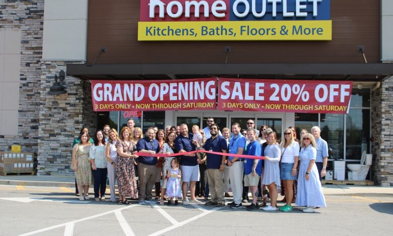 Home Outlet Ribbon Cutting