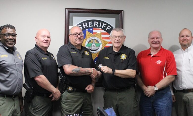 Sheriff Fitzhugh Promotes Chris Kauffman to Deputy Chief of Law Enforcement