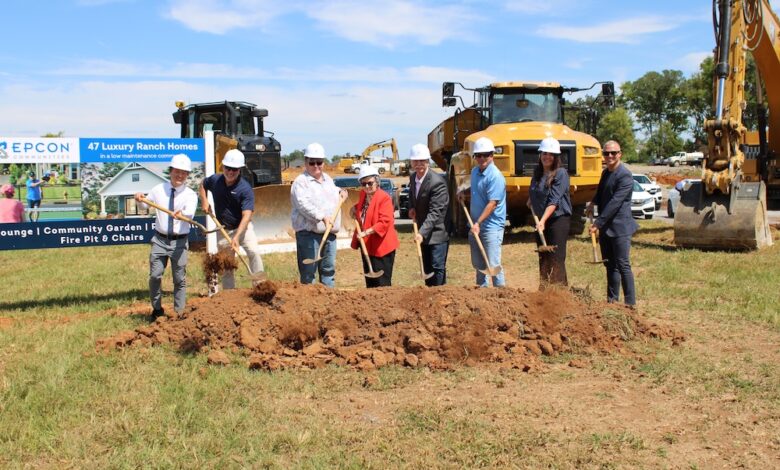 The Courtyards at Franklin Road by Epcon Communities Groundbreaking Celebration