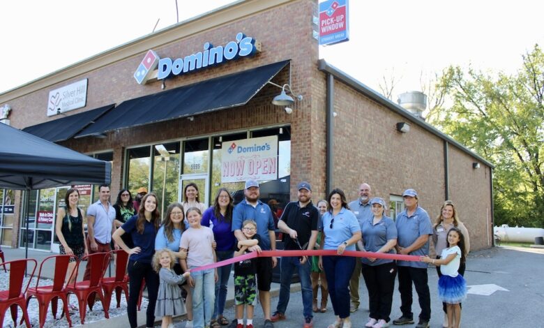 Domino's Pizza Ribbon Cutting
