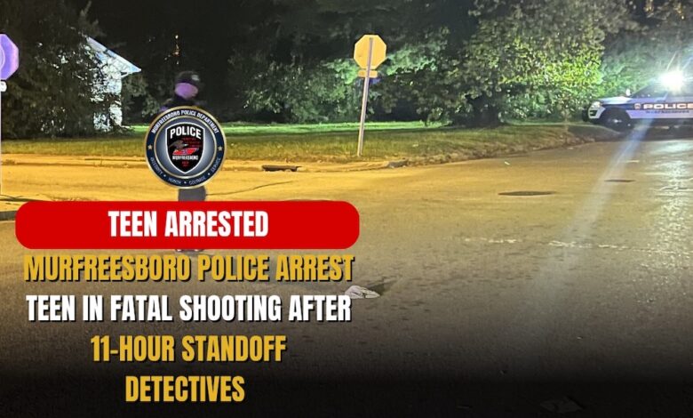 Murfreesboro police arrest teen in fatal shooting after 11-hour standoff