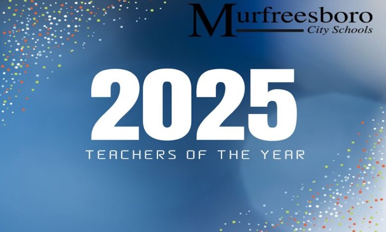 2025 Teachers of the Year