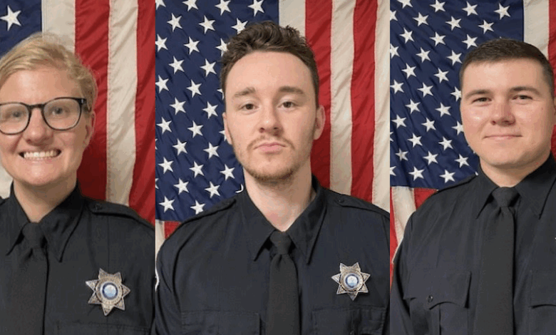 Deputy Anna Olson, FTO Bryan Tyrie, Deputy Chris Young