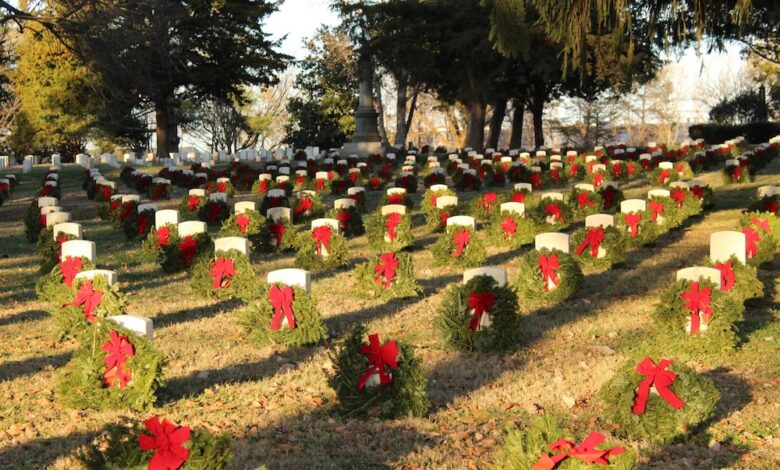 Wreaths Across America in Stones River National Cemetery