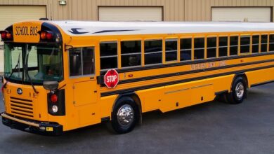 Rutherford County School Bus