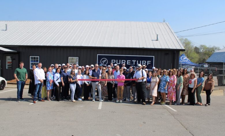 Pure Turf Ribbon Cutting