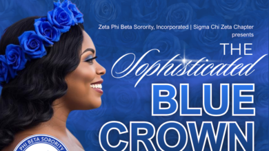 Sophisticated Blue Crown Maternal and Infant Wellness Celebration