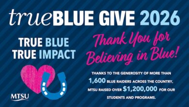True Blue Give 2026 Thanks