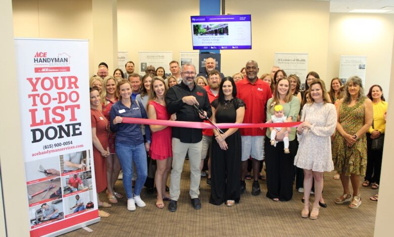 Ace Handyman Services Ribbon Cutting