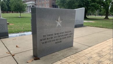 MTSU memorial site
