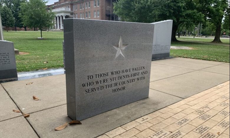 MTSU memorial site