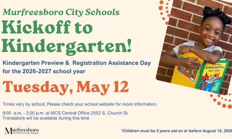 kickoff Kinder Registration
