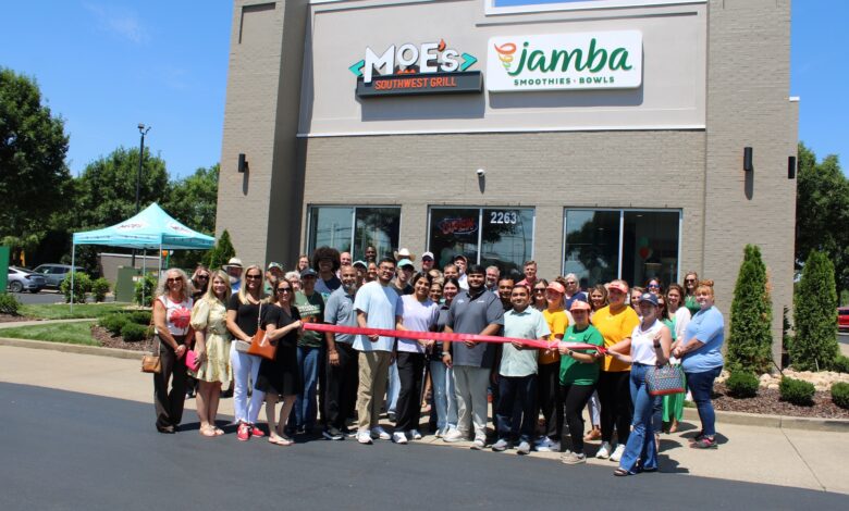 Moe's Southwest Grill and Jamba Juice Ribbon Cutting