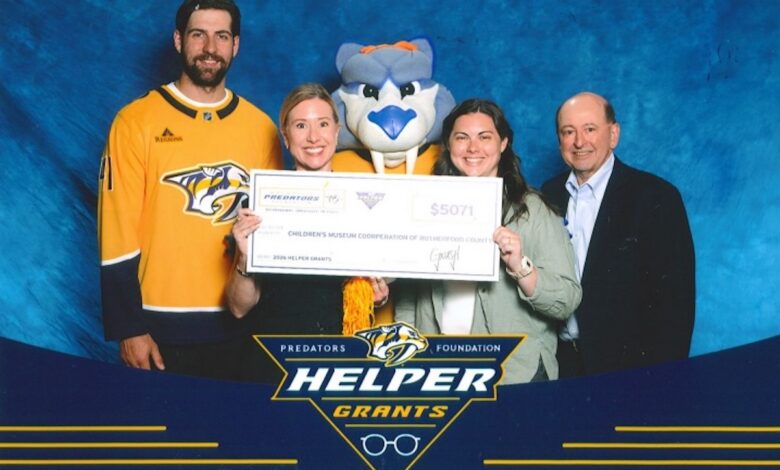 Nashville Predators Foundation Awards Grant to Discovery Center