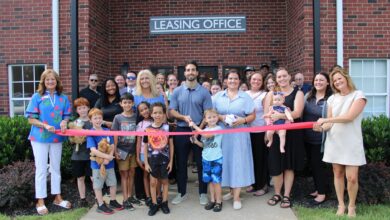 Ribbon Cutting Celebration for the Grand Re-Opening for Saddlebrook Apartments