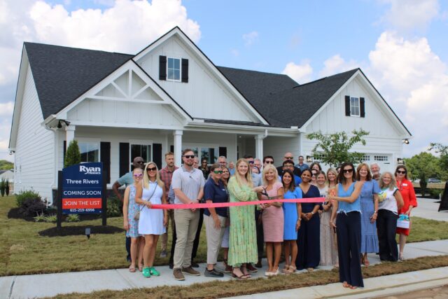 Ryan Homes at Three Rivers - Cumberland Model Ribbon Cutting