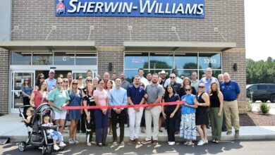 Sherwin Williams Ribbon Cutting