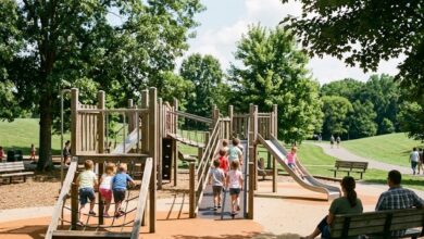 Families and children at an outdoor community event in Murfreesboro (illustrative)