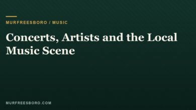 Americana musicians performing live on a small stage in Middle Tennessee (illustrative)