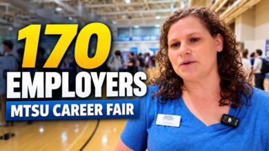 MTSU Career Fair Connects Students With 170 Employers and Graduate Programs