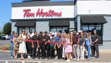 Tim Horton's Ribbon Cutting