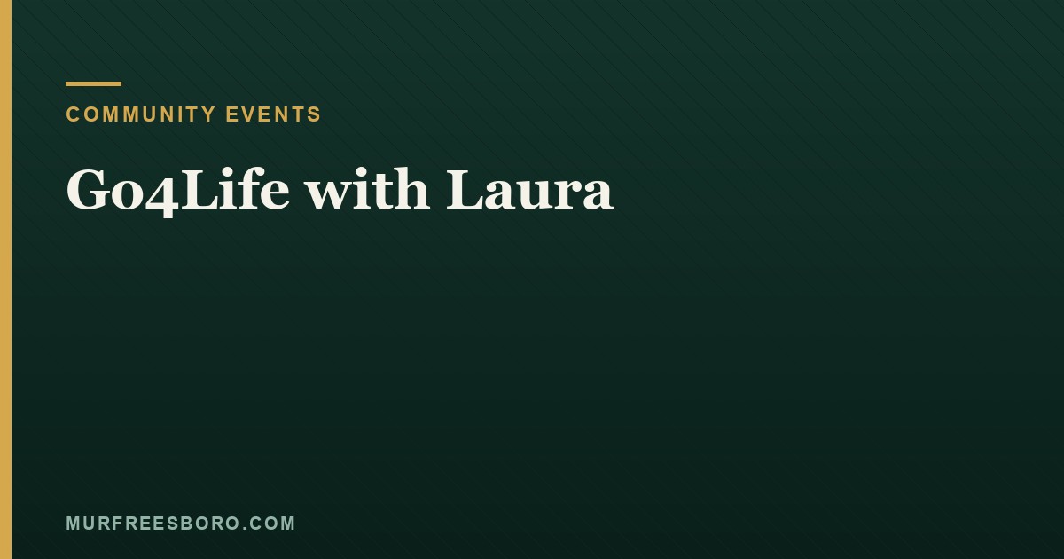 Go4Life with Laura