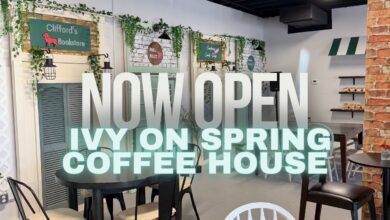 Ivy on Spring Coffee Shop
