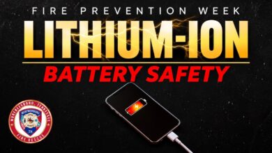 MFRD Lithium-Ion Battery Safety Week