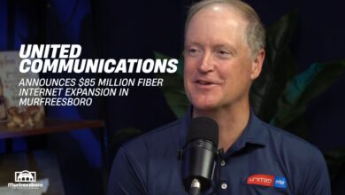 United Communications Announces $85 Million Fiber Internet Expansion in Murfreesboro